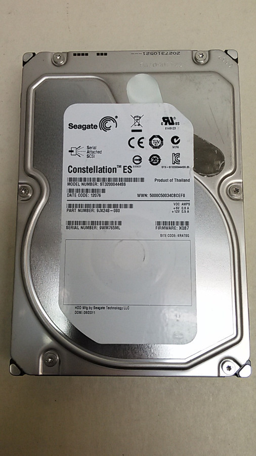 Lot of 5 Seagate ST32000444SS Constellation ES 2 TB 3.5" SAS 2 Enterprise Drive
