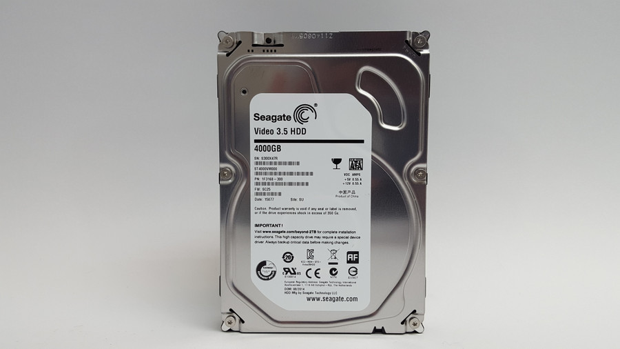 Seagate Video 3.5 ST4000VM000 4 TB SATA III 3.5 in Surveillance Drive