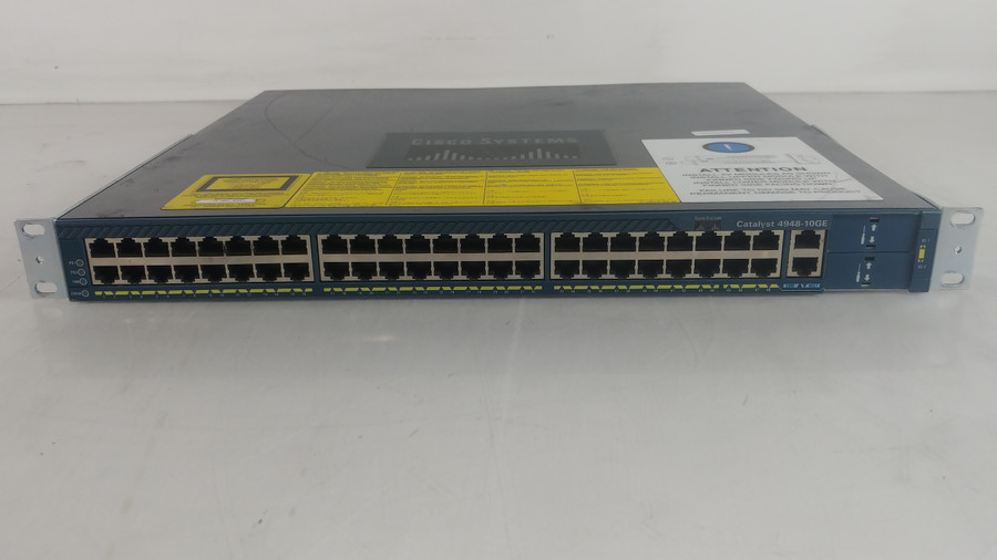 Cisco Catalyst 4948-10GE WS-C4948-10GE 48-Port Gigabit Managed  Ethernet Switch