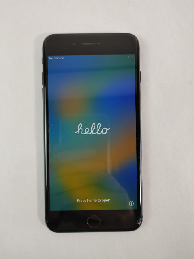 Apple iPhone 8 Plus A1864 64 GB iOS 16.7.10 Space Gray Smartphone For Parts