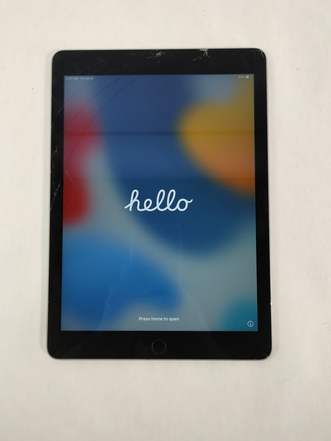 Apple iPad Air 2nd Gen A1566 64 GB iOS 15.8.4 (WiFi Only) For Parts