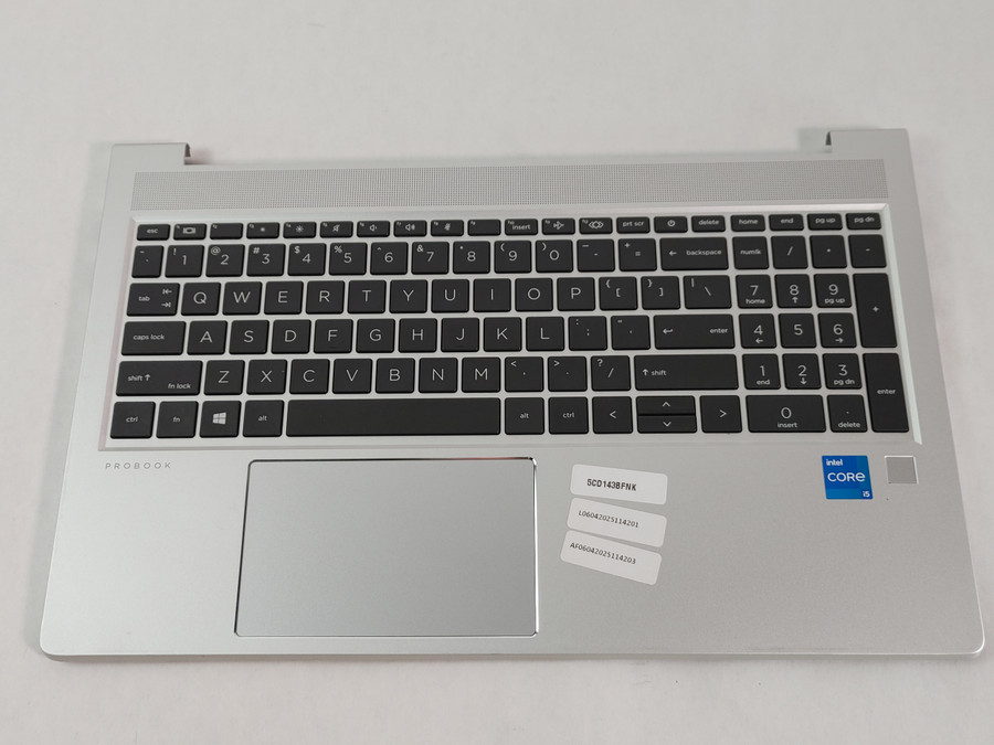 HP ProBook 650 G8 Palmrest Touchpad Assembly M49547-001