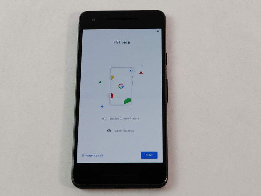 Google Pixel 2 G011A 64 GB Android 9 Just Black ( Wi-Fi + 4G ) Unlocked