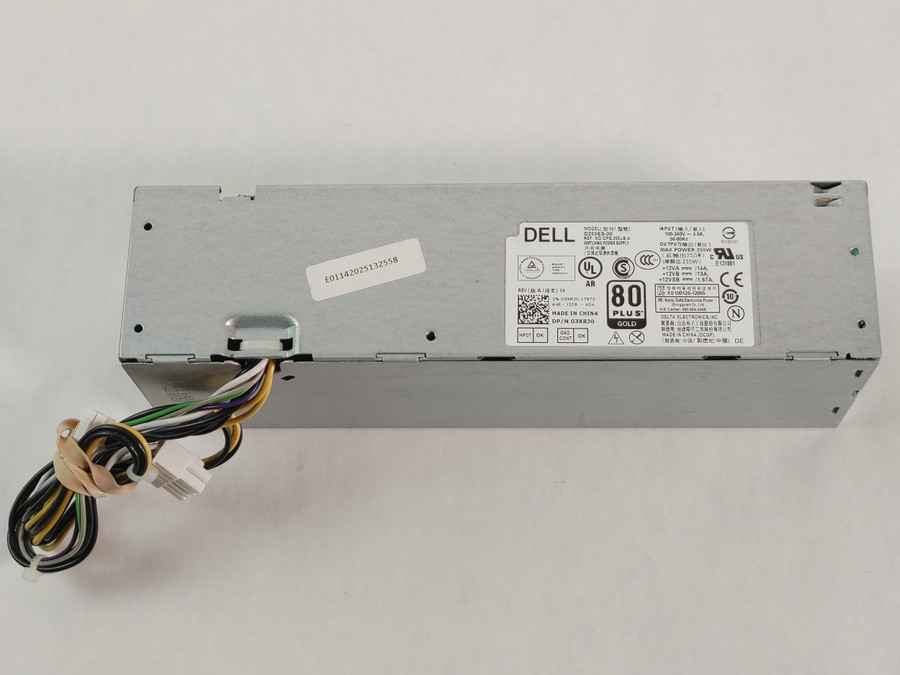 Lot of 10 Dell OptiPlex 9020 SFF 255W 8 Pin Desktop Power Supply 3XRJ0
