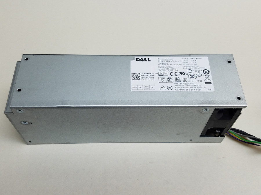 Dell OptiPlex 7040 SFF 240W 8 Pin Desktop Power Supply W72XN