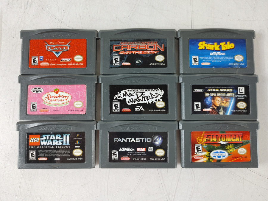Nintendo GameBoy Advance Game Bundle (2001-2006) - Cartridges Only