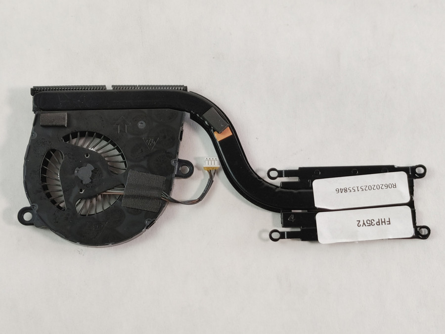 Lot of 2 Dell 3XN3N 4-Pin Copper CPU Fan with Heatsink For Latitude 5280