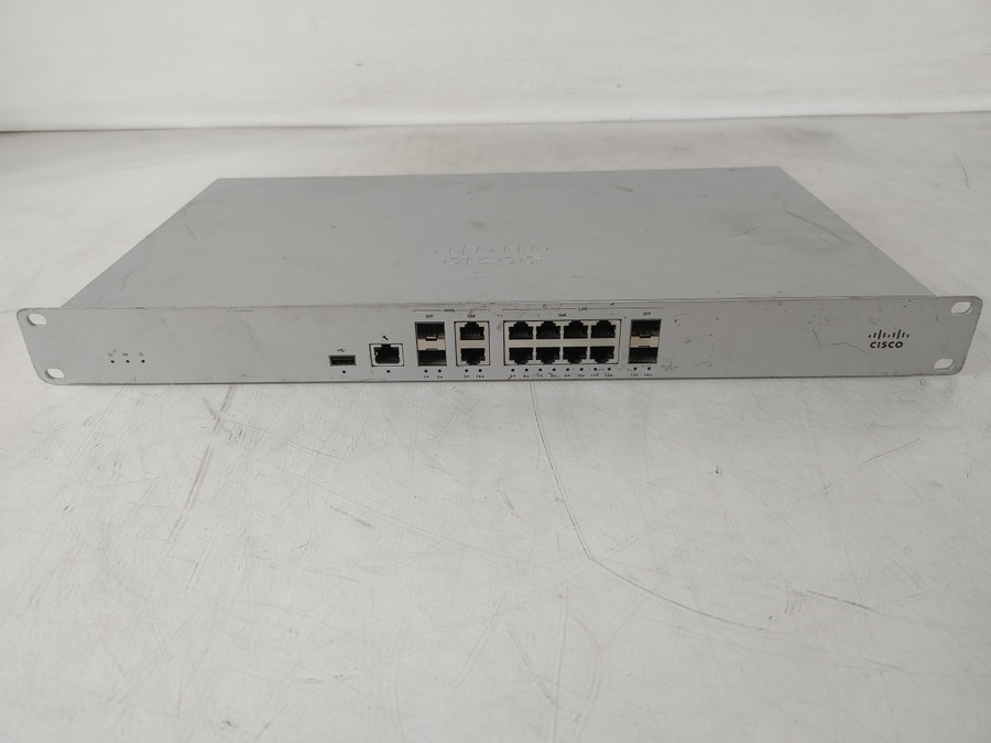Cisco Meraki MX85-HW 12x 1G RJ-45 2x 1G SFP Managed Security Appliance UNCLAIMED