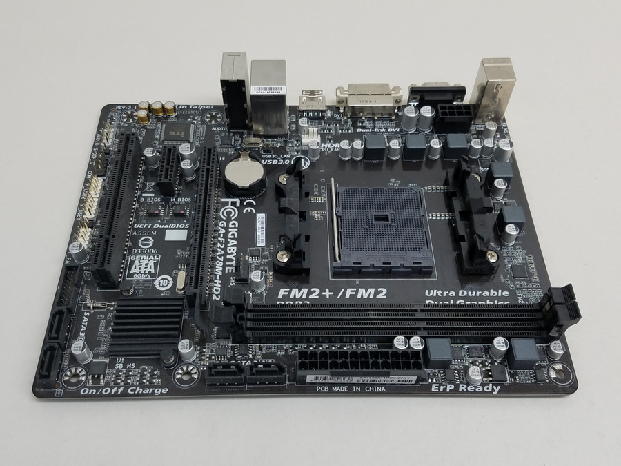 Gigabyte GA-F2A78M-HD2 Socket FM2+ DDR3 SDRAM Desktop Motherboard