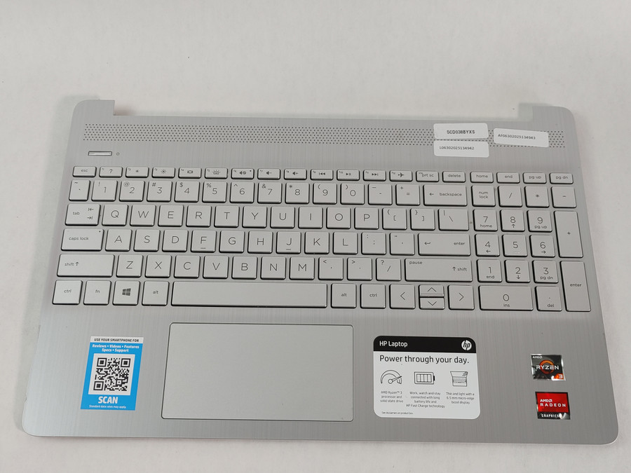 HP 15T-DY Series Palmrest Touchpad Assembly M17185-001