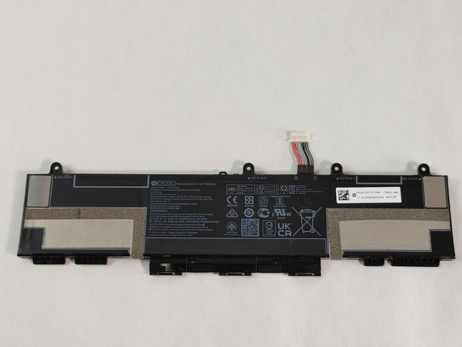 HP EliteBook x360 830 G7 4400 mAh 3 Cell 11.55 V Laptop Battery L78551-005