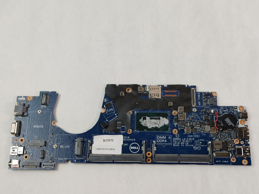 Lot of 2 Dell Latitude 5290 Intel Core i5-8350U 1.70 GHz DDR4 Motherboard 2YNM3