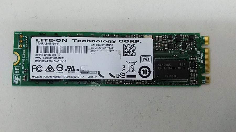 LiteOn CV1 Series CV1-8B128-HP 128 GB 80mm M.2 Solid State Drive