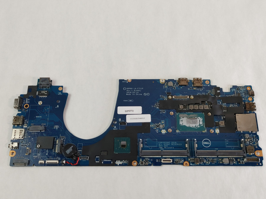 Lot of 2 Dell Latitude 5591 Intel Core i7-8850H 2.60 GHz DDR4 Motherboard 6KRRV