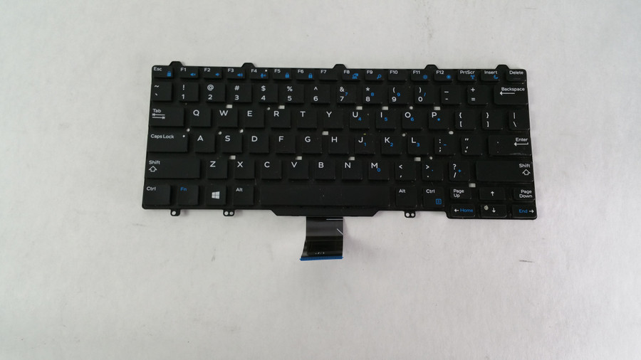 Lot of 2 Dell 94F68 Wired Laptop Keyboard For Latitude 3340 / E7450 / E5450