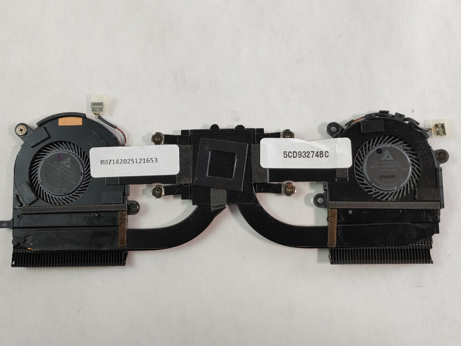 Lot of 2 HP L34272-001 4-Pin BGA 1356  Heatsink and Fan For EliteBook X360 1030