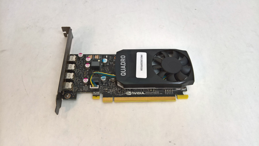 Lot of 2 NVIDIA Quadro P620 2 GB GDDR5 PCI Express 3.0 x16 Desktop Video Card