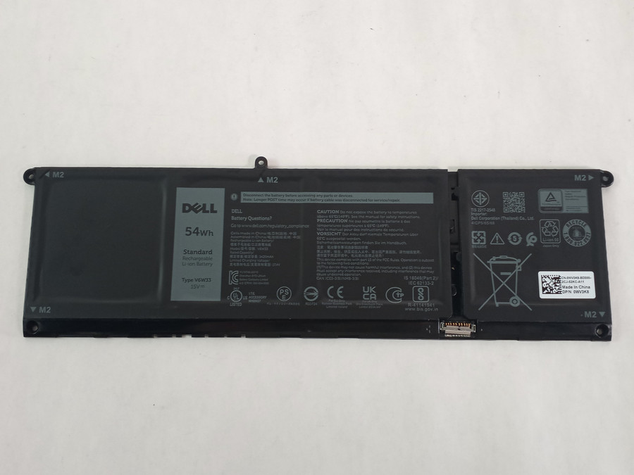 Lot of 20 Dell Inspiron 15 5510 3420mAh 4 Cell 15 V Laptop Battery V6W33