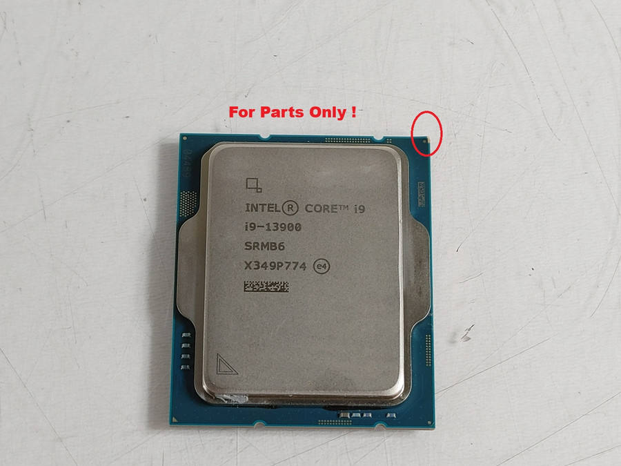Intel Core i9-13900 2.00 GHz LGA 1700 SRMB6 Desktop CPU DAMAGED "For Parts Only"