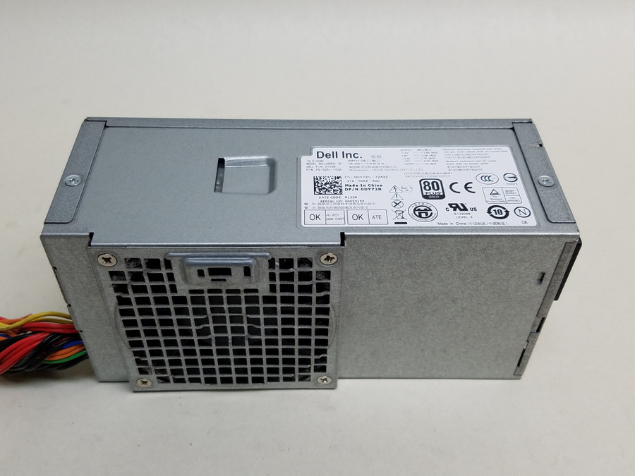 Lot of 2 Dell DY72N Optiplex 7010/9010 250W 24 Pin TFX Desktop Power Supply