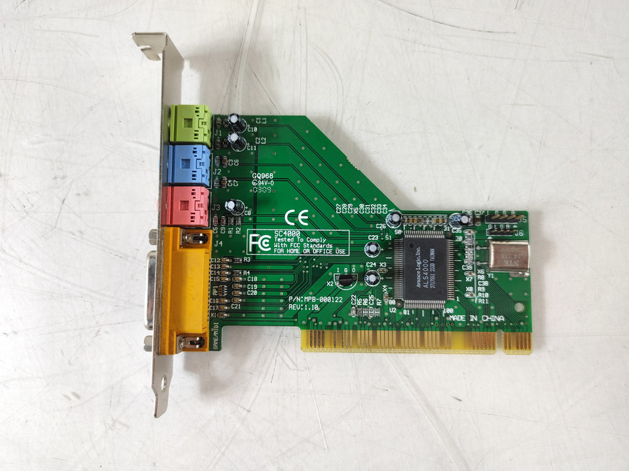 Vintage Advance Logic MPB-000122 PCI SC4000 PCI Audio Sound Card