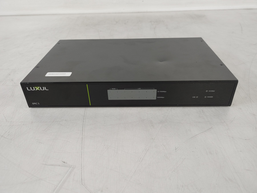 Luxul Epic 5 ABR-5000 5-Port Gigabit Ethernet Managed Router