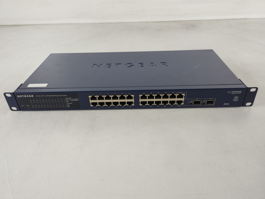 Netgear ProSafe GS724T v2 24-Port Gigabit Ethernet Switch