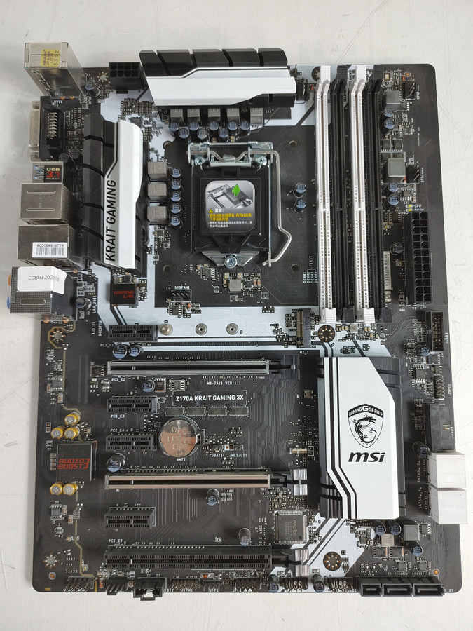 MSI Z170A KRAIT GAMING 3X Intel LGA 1151 DDR4 Desktop Motherboard