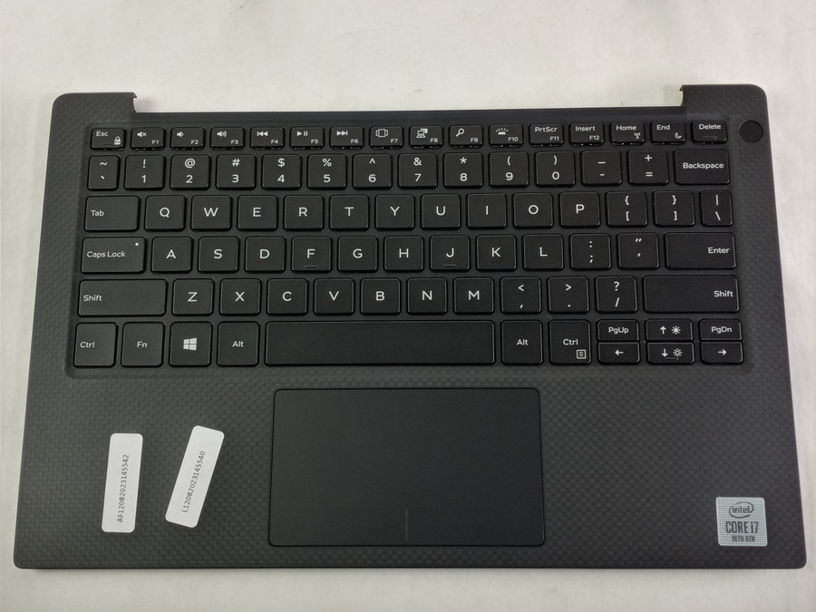 Dell XPS 13 (9380) Laptop Keyboard Palmrest KPRW0