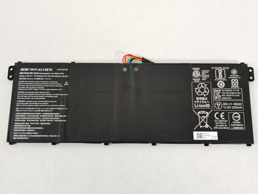 Acer Swift 3 SF314 3320 mAh 4 Cell 15.28 V Laptop Battery AC14B7K