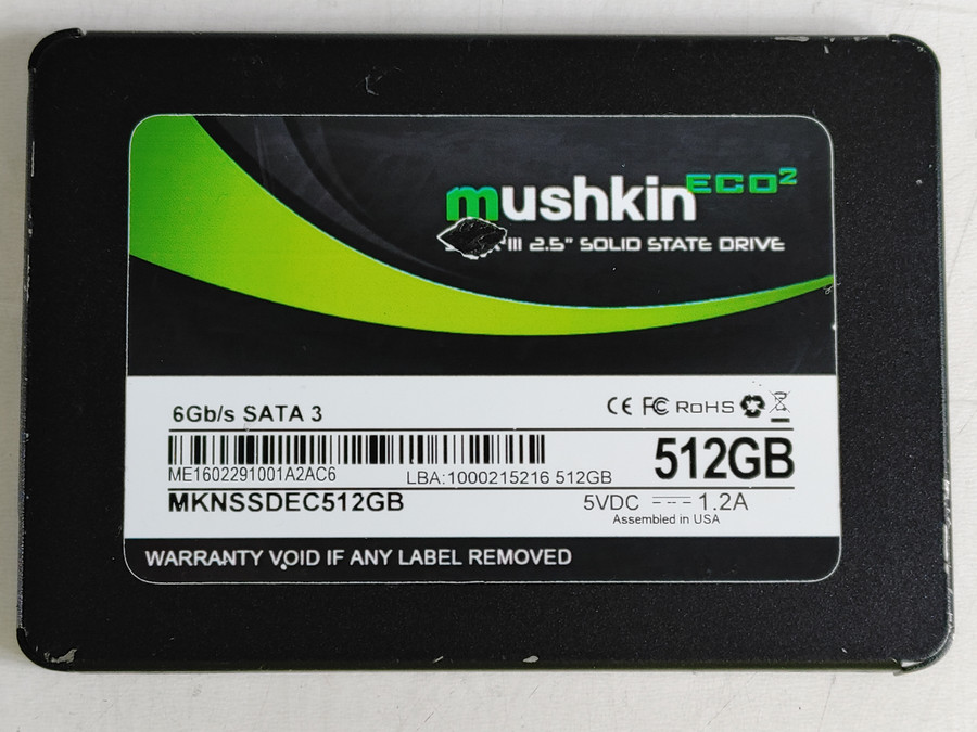 Mushkin Eco2 MKNSSDEC512GB 512 GB SATA III 2.5 in Solid State Drive