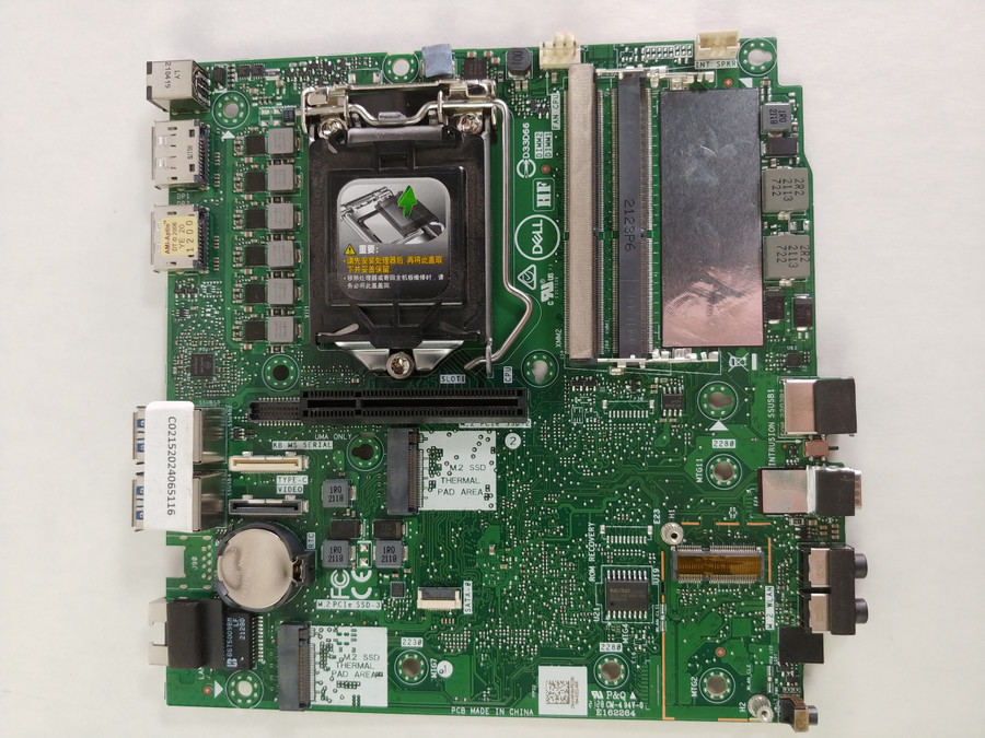 Lot of 10 Dell Precision 3240 Intel LGA 1200 DDR4 Desktop Motherboard 1NP3N