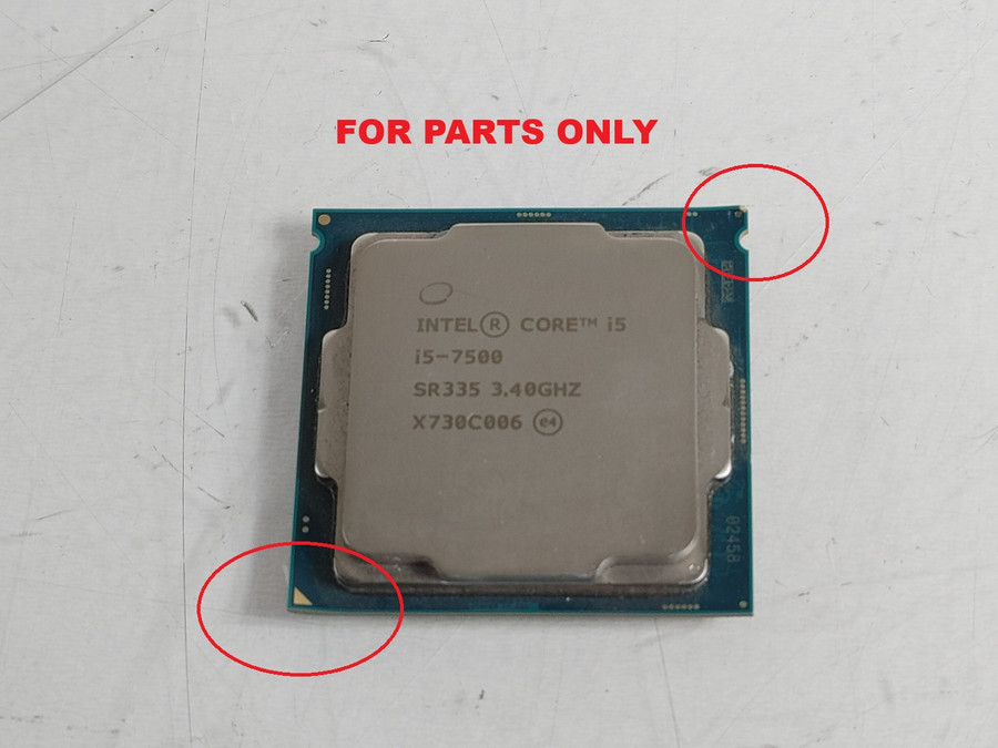 Intel Core i5-7500 3.40 GHz LGA 1151 Desktop CPU Processor SR335 For Parts