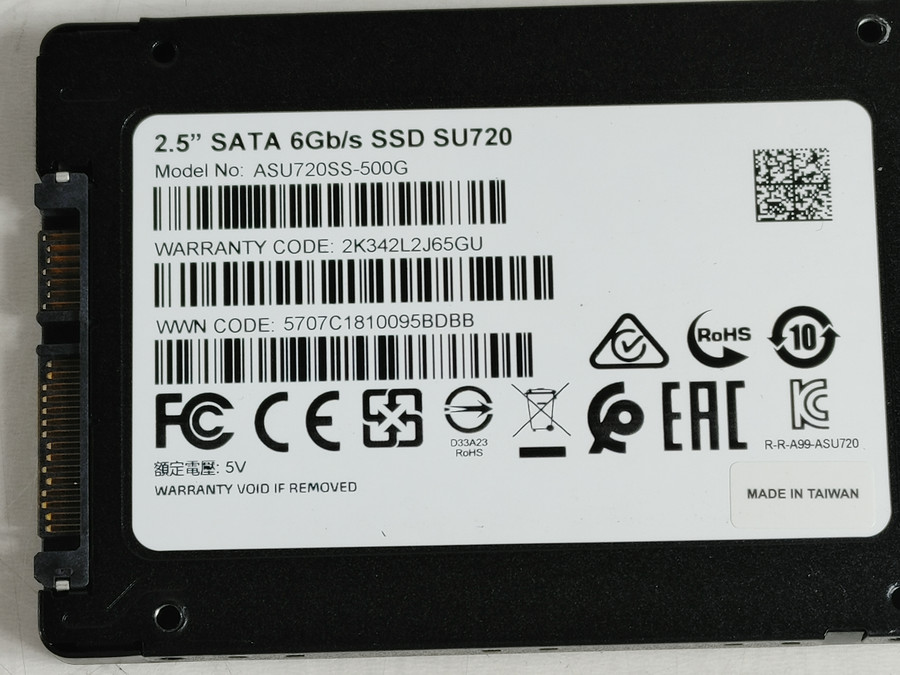 ADATA SU720 ASU720SS-500G 500 GB SATA III 2.5 in Solid State Drive
