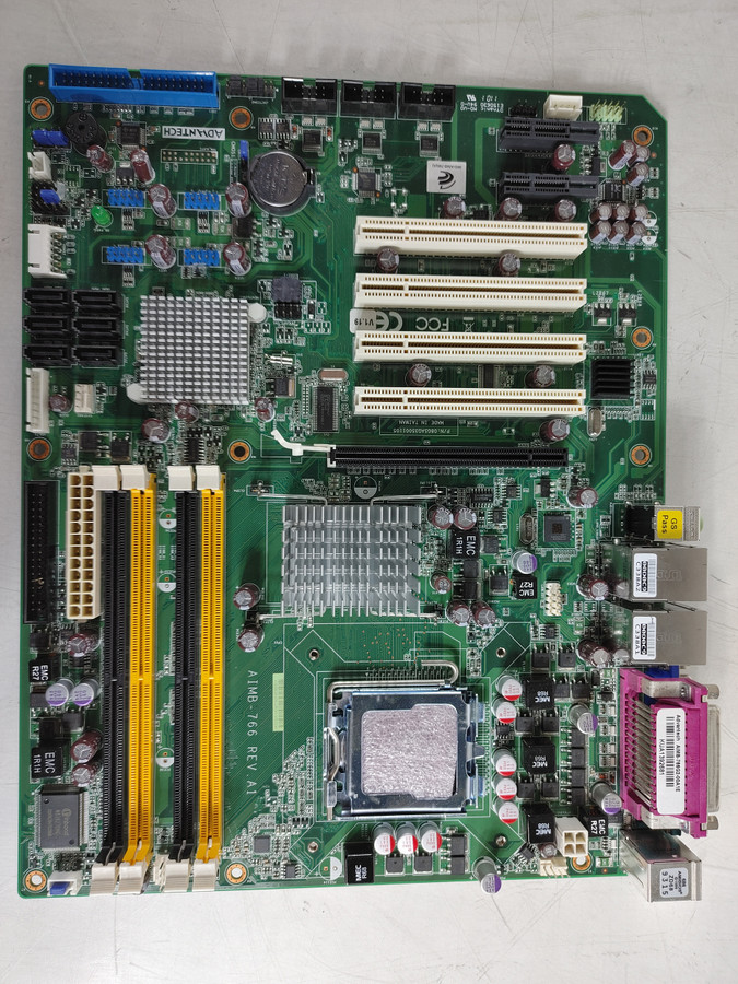 Advantech AIMB-766 Intel LGA 775 DDR2 SDRAM Desktop Motherboard