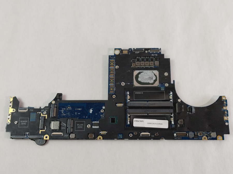 Dell Precision 7550 Core i7-10750H 2.60 GHz DDR4 Motherboard 4JGVR