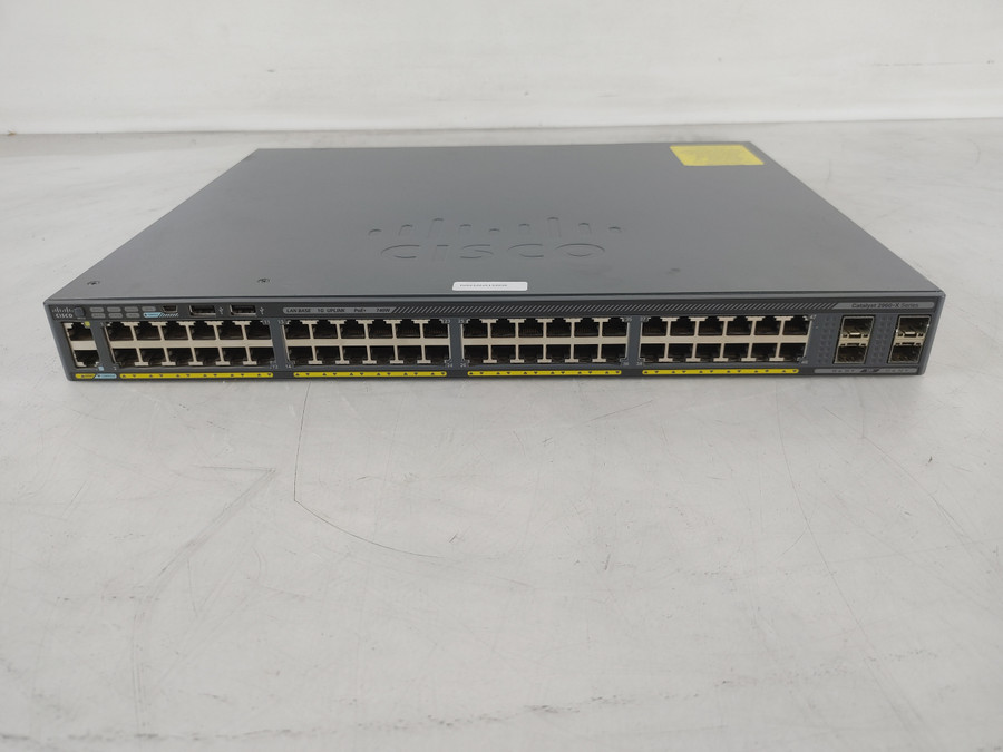 Cisco Catalyst 2960X WS-C2960X-48FPS-L 48-Port Gigabit PoE+ Ethernet Switch