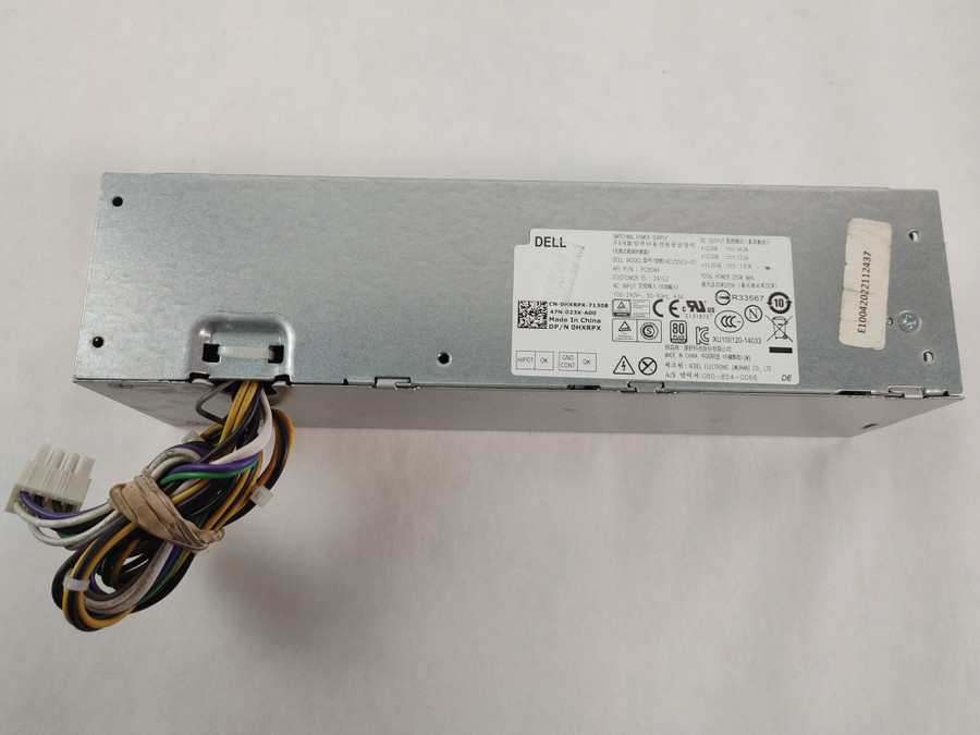 Lot of 5 Dell OptiPlex 9020 SFF 255W 8 Pin Desktop Power Supply HXRPX