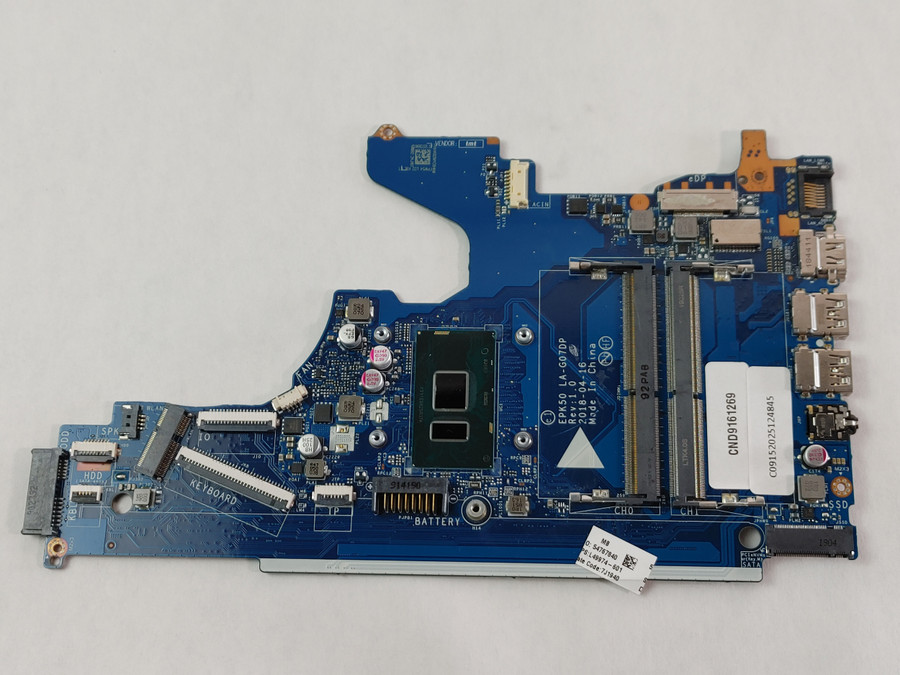 Lot of 2 HP 250 G7 Notebook L49974-601 Intel 2.3 GHz  Core i3-7020U DDR4