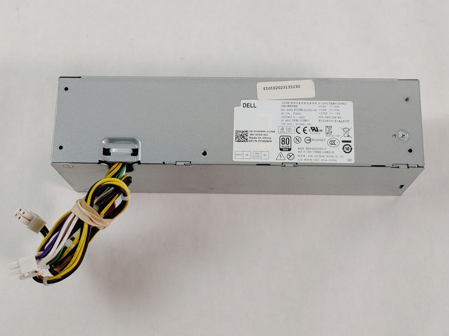 Dell OptiPlex 9020 SFF 8 Pin 255W Desktop Power Supply T4GWM