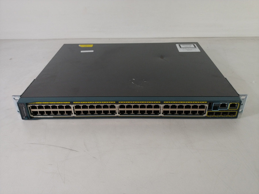 Cisco Catalyst 2960S WS-C2960S-48LPS-L 48-Port Gigabit PoE+ Ethernet Switch