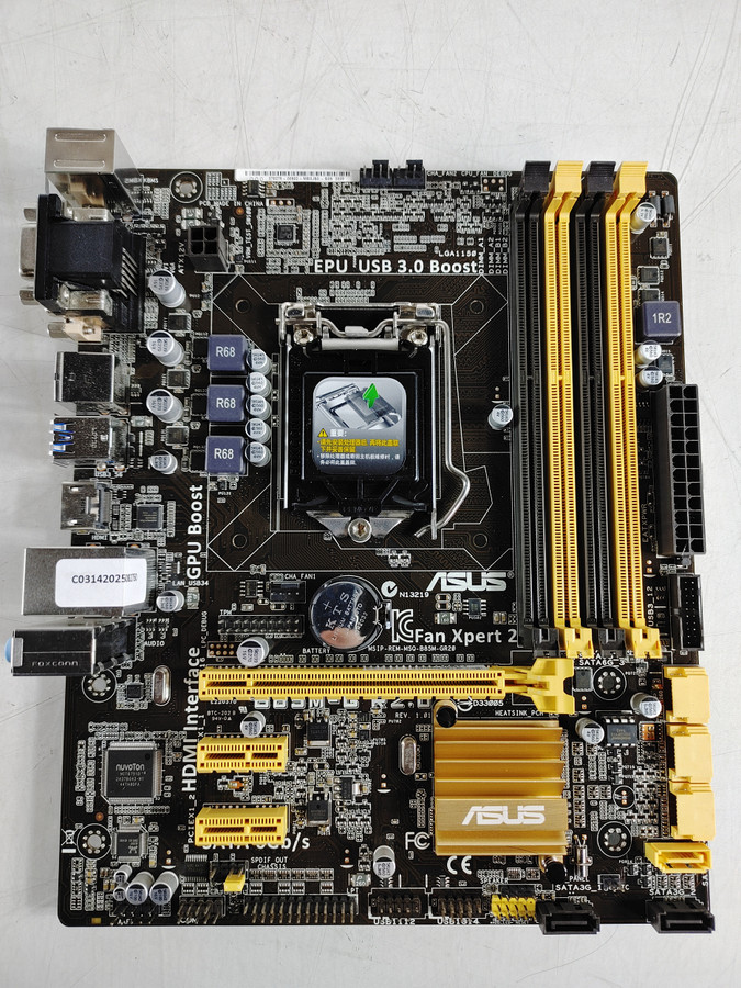 Asus B85M-G R2.0 Intel LGA 1150 DDR3 Desktop Motherboard