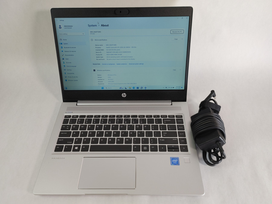 HP Mobile Thin Client MT22 Celeron 5205U 1.90 GHz 32 GB 256 GB M.2 Windows 11 Pro Laptop A1