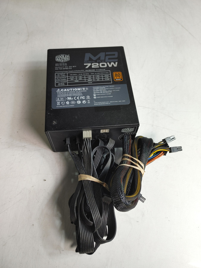 Cooler Master 720 W 24 Pin ATX Desktop Power Supply RS-720-SPM2-D3