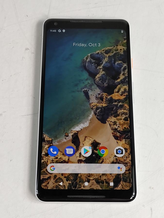 Google Pixel 2 XL G011C 128 GB Android 11 Unknown Carrier ( Wi-Fi + 4G ) For Parts