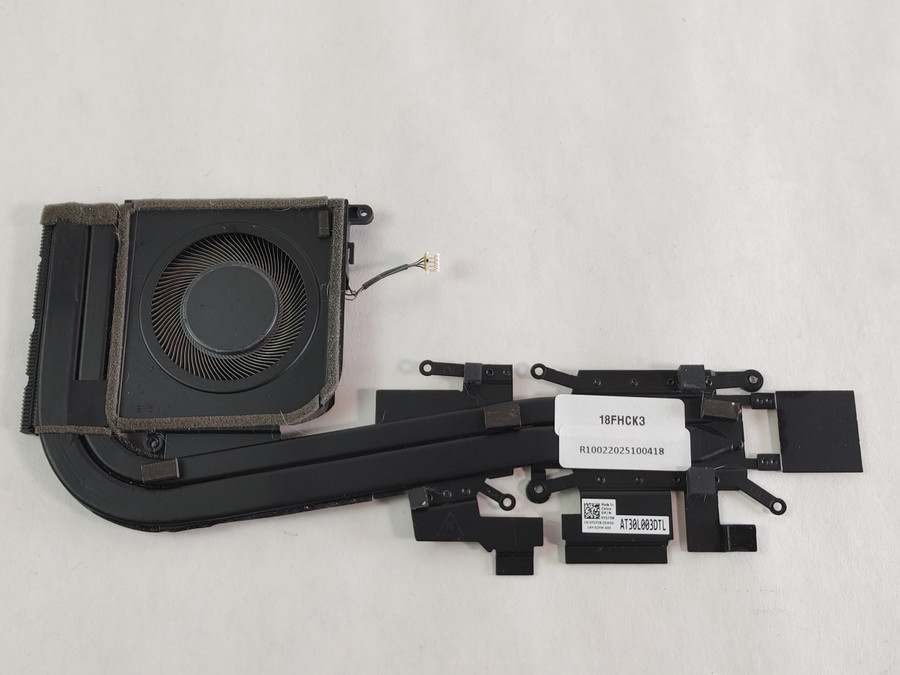 Dell YG75N Latitude 5421 4-Pin BGA 1787 Laptop CPU Fan with Heatsink