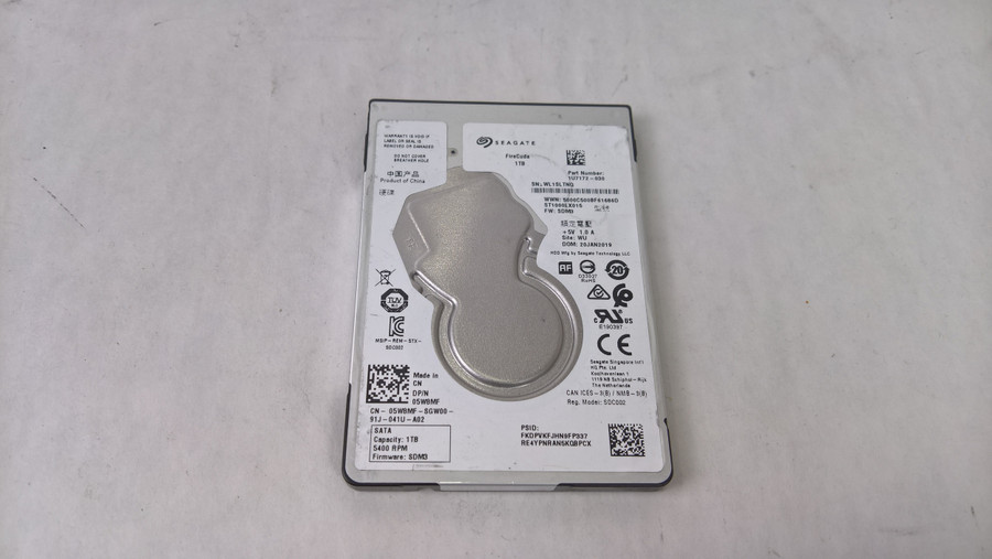 Lot of 2 Seagate  FireCuda ST1000LX015 1 TB SATA III 2.5 in Laptop Drive