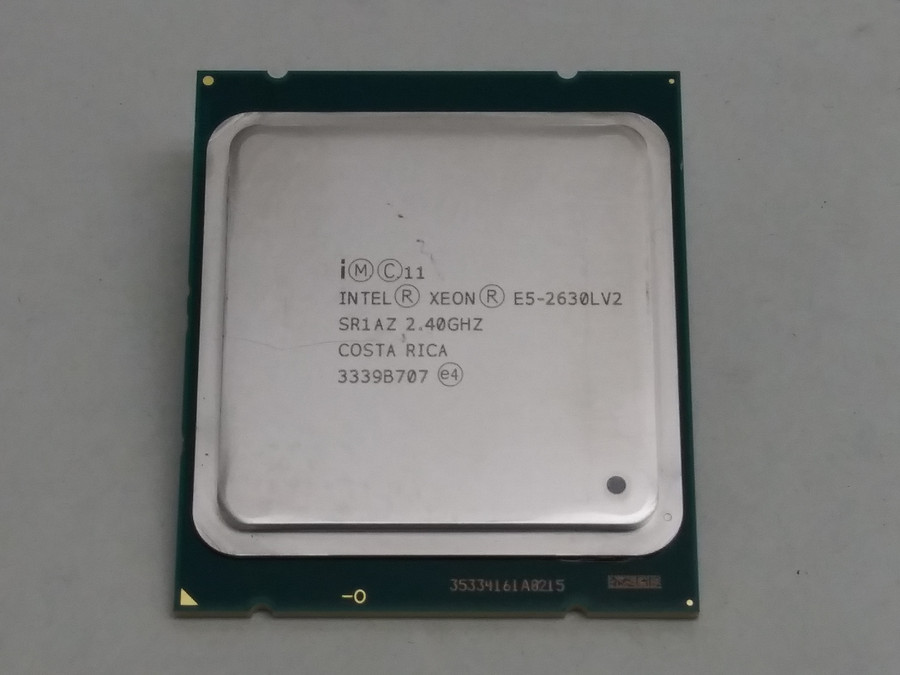 Lot of 2 Intel SR1AZ Xeon E5-2630L v2 2.4 GHz LGA 2011 Server CPU