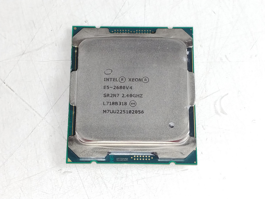 Lot of 5 Intel SR2N7 Xeon E5-2680 v4 2.4 GHz LGA 2011-3 Server CPU