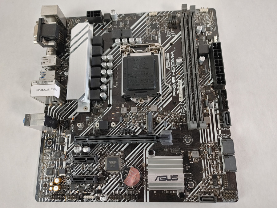 Lot of 2 Asus  PRIME H510M-A Intel LGA 1200 DDR4 SDRAM Desktop Motherboard